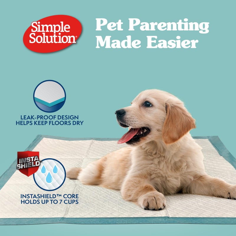 Simple Solution Extra Large Pee Pads For Dogs, Puppy Potty Training, Leak Proof Dog Pads, Pet Pee Pad, Disposable Puppy Pad, XLARGE 28"x30" - Image 5